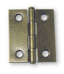 Reproduced in solid brass, they're an authentic period choice for new furniture, or as a replacement for a worn or damaged piece. Butt Hinge Antique Brass 2 X 1 1 2
