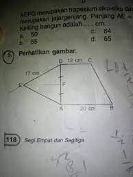 Buatlah kelompok yang terdiri atas 4 sampai dengan 5 orang. Jika Panjang Ad 16 Cm Luas Abcde Adalah Cm Tolong Ya Makasih Tolong Juga Ya Brainly Co Id