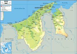 ()), officially the nation of brunei, the abode of peace (malay: Maps Of Brunei Darussalam Worldometer