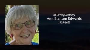 Ann Blanton Edwards Obituary