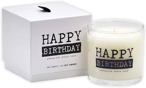 Birthday Cake Scented Candles Chocolate Fudge Cake Scented Candles Happy Birthday In 2020 Soy Candle Jars Candle Jars Scented Candle Jars