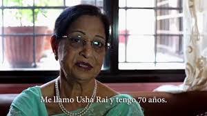 Usha Rai's Instagram, Twitter & Facebook