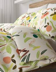 Marks And Spencer Cotton Mix Summer Fruits Bedding Set Sponsored Ad Cotton Mix Marks In 2020 Bedding Set Bed Cotton Mix