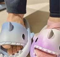 Gradient Shark Slides - Comfortable Slipper | CloudSharks.shop