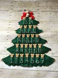 Pet Treat Advent Calendar Felt Christmas Tree Magnet 25 Etsy Felt Christmas Tree Dog Christmas Gifts Felt Christmas