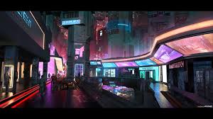424 neon wallpapers (laptop full hd 1080p) 1920x1080 resolution. The Neon District At Night Hd Wallpaper Background Image 1920x1080