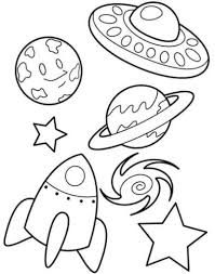 There are rocket ships, satellites, solar system planets, astronauts and aliens colouring book to print for kids. 20 Free Space Coloring Pages Printable