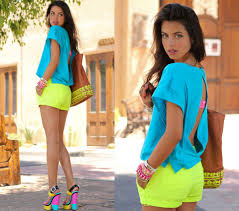 Step 3 Bright Colors Dress It Up Or Down Be You Nicorn Neon Outfits Neon Fashion Fashion