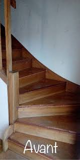 Escaliers Renoves Photos Avant Apres Escal Concept Renovation Escalier Bois Escalier Relooking Peindre Escalier Bois