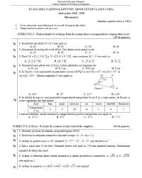 March 13, 2019/in anunturi /by adi78n. Simularea Pentru Evaluarea NaÈ›ionalÄƒ 2019 Care Au Fost Subiectele La MatematicÄƒ Si Care E Baremul De Corectare