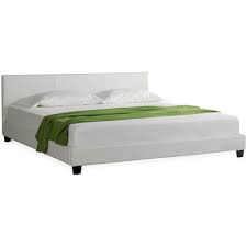 Tu scegli il design e il colore che preferisci, alla qualità made in italy ci pensiamo noi! Corium Letto Matrimoniale Imbottito 200x200cm Bianco Letto Struttura Cornice Similpelle Eprice