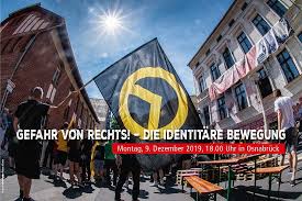 Als europaweite jugendbewegung mit mehreren hundert aktivisten ist sie teil einer. Gefahr Von Rechts Die Identitare Bewegung