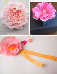 Faire comme un éventail, attacher le centre fermement (avec du fil de fer, c'est bien), arrondir les. L Atelier Du Mercredi Les Fleurs En Papier Crepon Part2 Plumetis Magazine