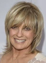 Medium Hairstyles Over 50 Linda Grey Layered Haircut For Shoulder Length Hair By Lynn Medium Hair Styles Midlength Haircuts Medium Length Hair Styles