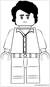 Teach your child how to identify colors and numbers and stay within the lines. Lego Bruce Banner Coloring Pages Lego Coloring Pages Coloring Pages For Kids And Adults