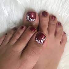 Uñas decoradas de los pies 2020 fáciles. Disenos De Unas Para Pies Con Flores Unas De Pies Sencillas Disenos De Unas Disenos De Unas Pies