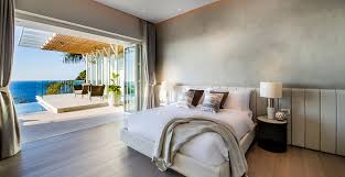 Contemporary master bedroom designs that feature luxurious design styles and ideas. Surin Villa Images Elite Havens
