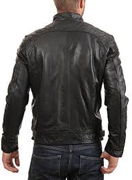 Urban Leather Factory Men S Enzo Black Genuine Lambskin Vintage Leather Jacket At Amazon Men S Cloth Black Leather Jacket Men Leather Jacket Leather Jacket Men