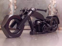 This Welded Art Is Nuts And Bolts Make Welding Art Projects Metal Welding Scrap Metal Art