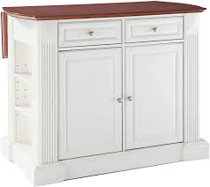 All of your appliance needs in one great place! Crosley Furniture Drop Leaf Breakfast Bar Top Kitchen Island In White Finish Amazon Ca Home Kitchen