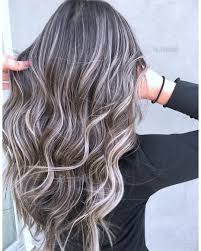 High Contrast Dimensional Ash Blonde In 2020 Dark Hair With Highlights Blonde Highlights On Dark Hair Blonde Highlights