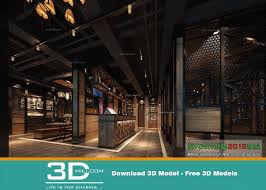 52 Restaurant 3dsmax File Free Download 3d Mili Download 3d Model Free 3d Models 3d Model Download Model Life 3d Model Scenes