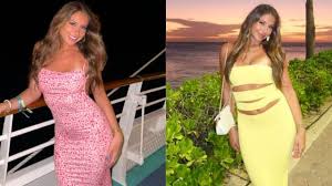 Roman Anthony's sister Lia turns up glamor in backless bubble mini dress to  promote a popular e-brand