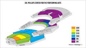 orlando dr phillips center for the performing arts seating