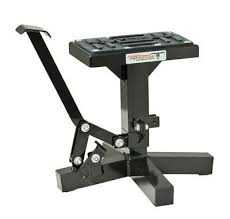 Motorcycle Dirt Bike Mx Offroad Black Lift Stand Suzuki Rmz Kawasaki Kxf Honda Cr To View Further For This Bike Lift Bike Accessories Motorcycle Dirt Bike