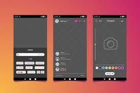 Download Instagram Stories Interface Template For Free Instagram Story Vector Free Graphic Design Background Templates
