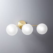Vega 3 Bulb Brass Wall Sconce Reviews Cb2