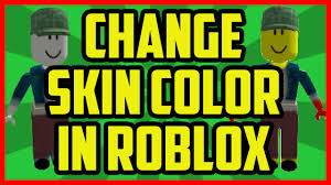 How to change your avatar/character's skin color/tone in roblox! How To Change Your Skin Color In Roblox 2017 Roblox Skin Color Change Tutorial Youtube