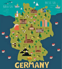 Wie erzeuge ich in google maps eigene karten mit. Germany Map Of Major Sights And Attractions Orangesmile Com