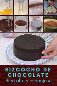 Bizcocho De Chocolate Casero Bien Alto Y Esponjoso Pastel Chocolate Casero Bizcocho De Chocolate Chocolates Caseros