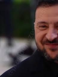 Celebrating Ukraine's President Volodymyr Zelensky