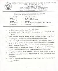 Presentasi ketentuan mendapatkan penilaian kehadiran sebagai berikut: Contoh Soal Tes Masuk Fakultas Hukum Cara Golden