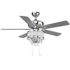 Ecosmart led light bulb for ceiling fan filament vintage style 6. Costway 52 Classical Crystal Ceiling Fan Lamp W 5 Reversible Blades Pull Chain Home Walmart Com Walmart Com