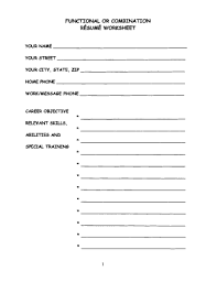 Resume builder create a resume in 5 minutes. Fill In The Blank Resume Worksheet Fill Out And Sign Printable Pdf Template Signnow