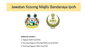 There are 948 jawatan kosong at ipoh perak and related to at ipoh perak at jawatan kini. Jawatan Kosong Ipoh 2019 Jawatan Kosong Terkini Di Lembaga Kenaf Dan Tembakau Adakah Anda Mencari Jawatan Kosong Terkini Untuk Tahun 2019 Hagu Raa