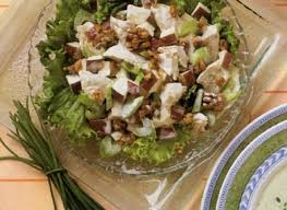 Salade Waldorf Au Poulet Recette Salade Waldorf Poulet Recette Salade