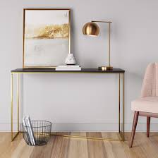 Sollerod Console Table Brass And Black Project 62 Console Table Interior White Console Table