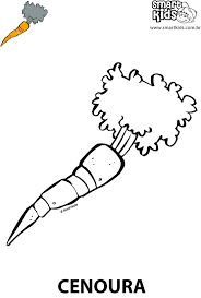 40 desenhos de dinossauros para colorir, pintar, imprimir! Colorir Desenho Cenoura Desenhos Para Colorir Smartkids