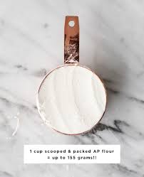 Fluid cup is equivalent to 8 fluid ounces, 2/3 of 8 fluid ounces is 5.28 u.s. How To Measure Flour Love And Lemons