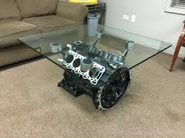 Jaguar Engine Block Coffee Table Coffee Table Table Repurposed Art