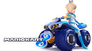 Mario Kart 8 Title Screen Rosalina Png Mario Kart 8 Mario Kart Mario Kart Wii