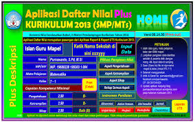 Demikianlah untuk informasi terkait dengan aplikasi kurikulum 2013 raport+nilaia satuan sekolah/madrasah kali ini. Aplikasi Excel Daftar Nilai Dan Raport Kurikulum 2013 Smp Mts Terbaru Wawasan Pendidikan Dasar