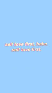 Pastel Blue Wallpaper Self Love First