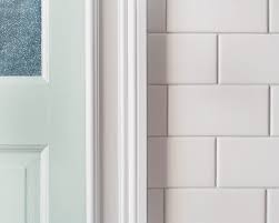 Gray subway tile with gray grout. Checking Off The Backsplash Yellow Brick Home