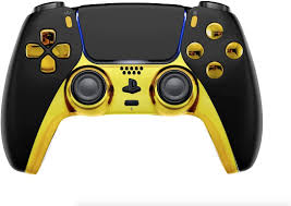 The long awaited and much anticipated playstation 5 just got even better! Amazon Com Custom Wireless Pro Controller Compatible With Ps5 Sony Dualsense Exclusive Unique Design Black Gold Video Games