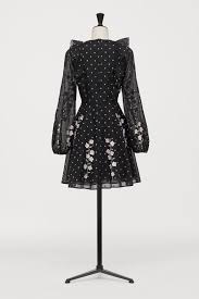 Islemeli Elbise Siyah Kadin H M Tr 2 Elbise The Dress Moda Stilleri